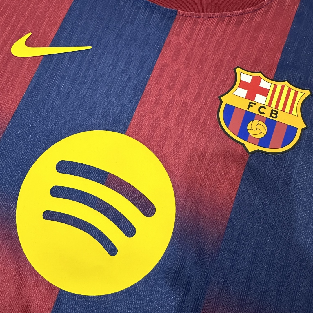 Player Version Barcelona Home Jersey 2025/26