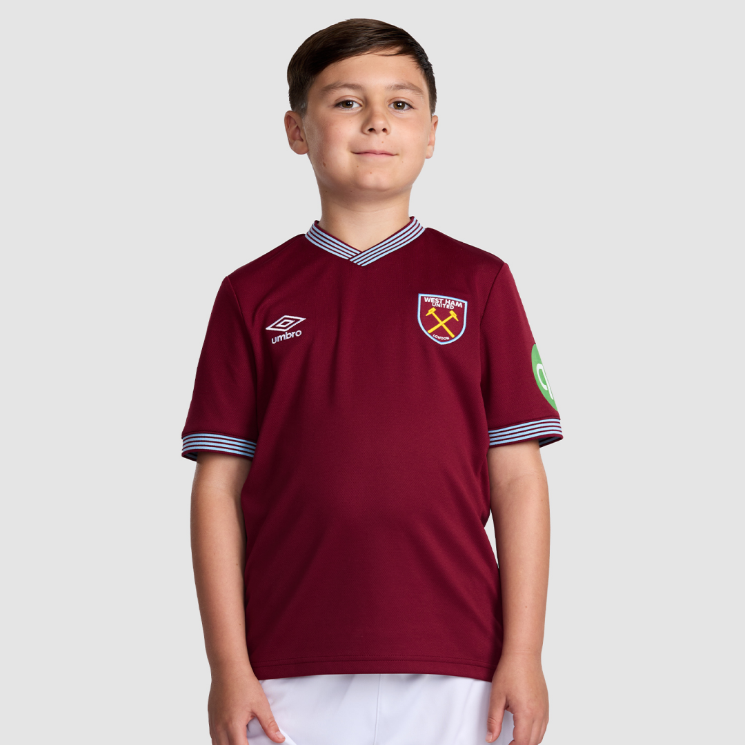 Kid's West Ham United Home Kit 2025/26