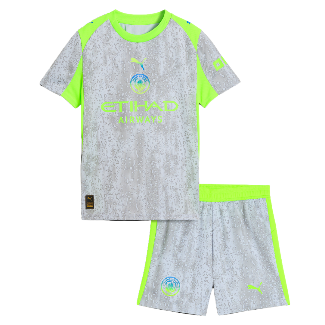 Kid's Manchester City Third Kit 2025/26