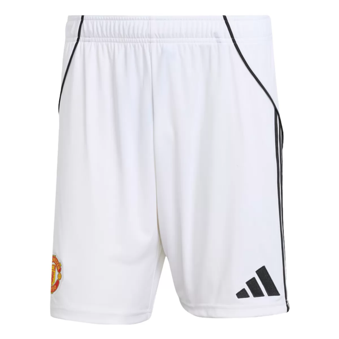 Manchester United Home Soccer Shorts 2025/26