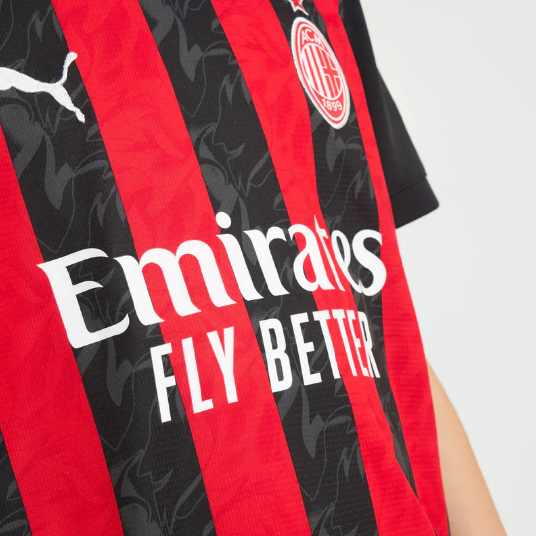 Kid's AC Milan Home Kit 2025/26