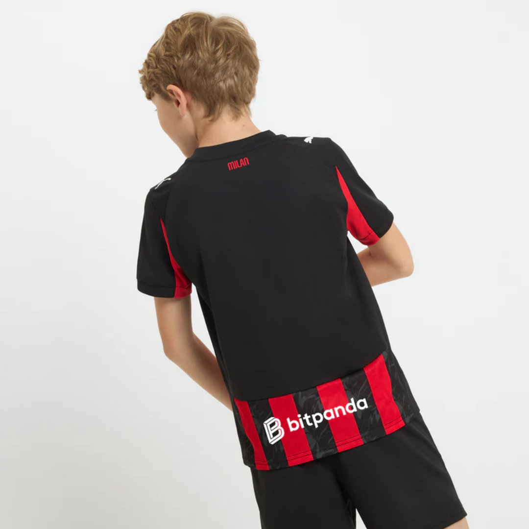 Kid's AC Milan Home Kit 2025/26