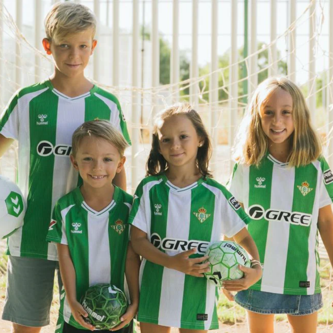 Kid's Real Betis Home Kit 2025/26