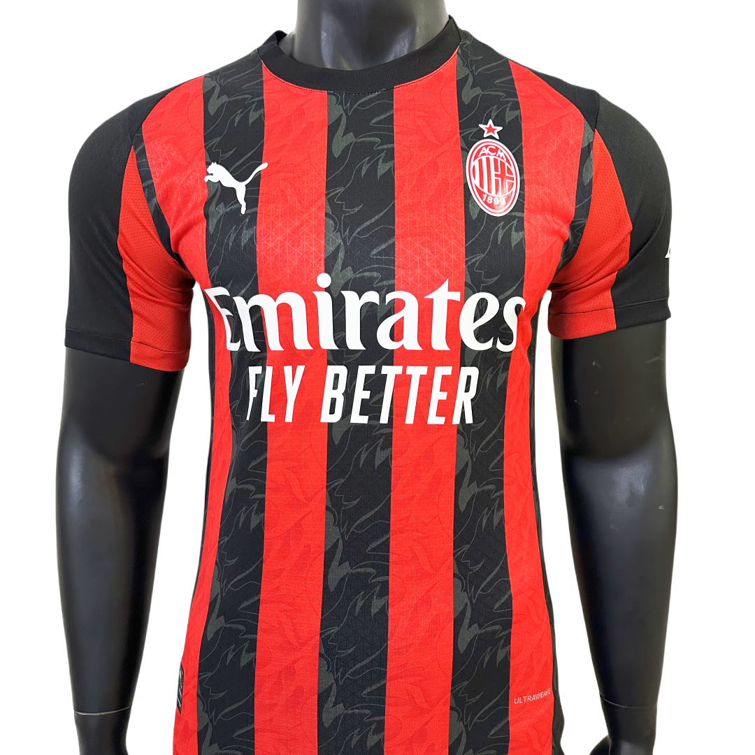Player Version AC Milan Home Match Jersey 2025/26