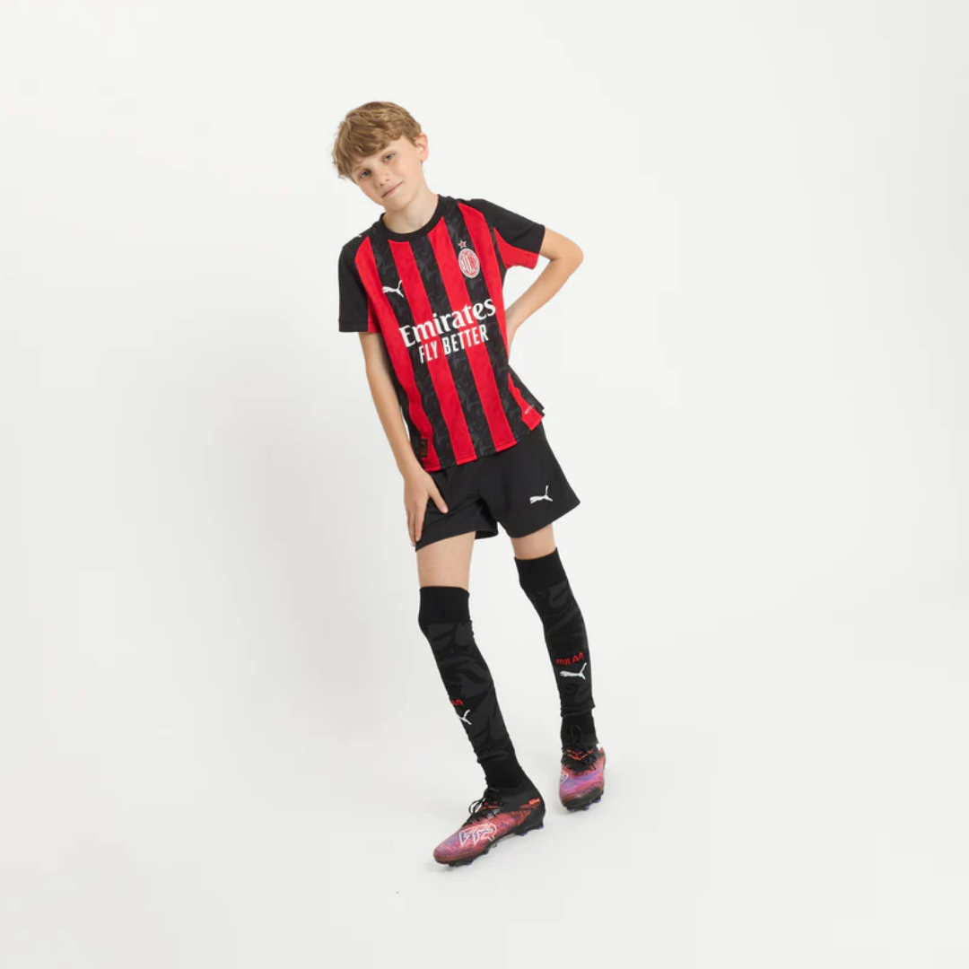 Kid's AC Milan Home Kit 2025/26