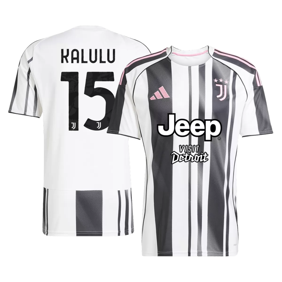 KALULU #15 Juventus Home Jersey 2025/26