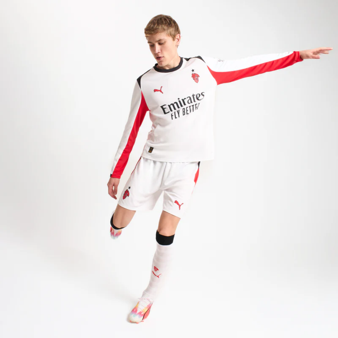 AC Milan Away Long Sleeve Jersey 2025/26