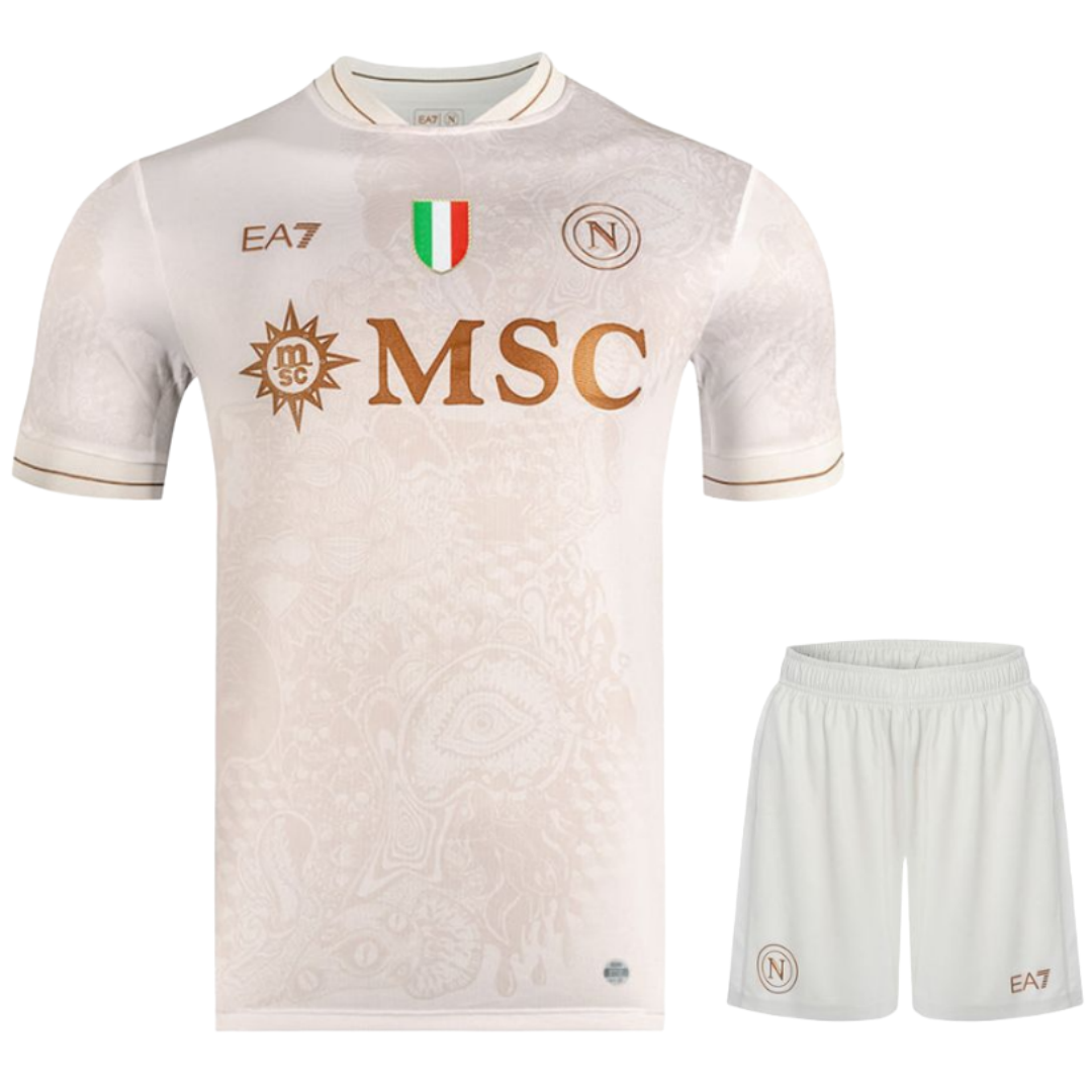 Kid's SSC Napoli Away Kit 2025/26