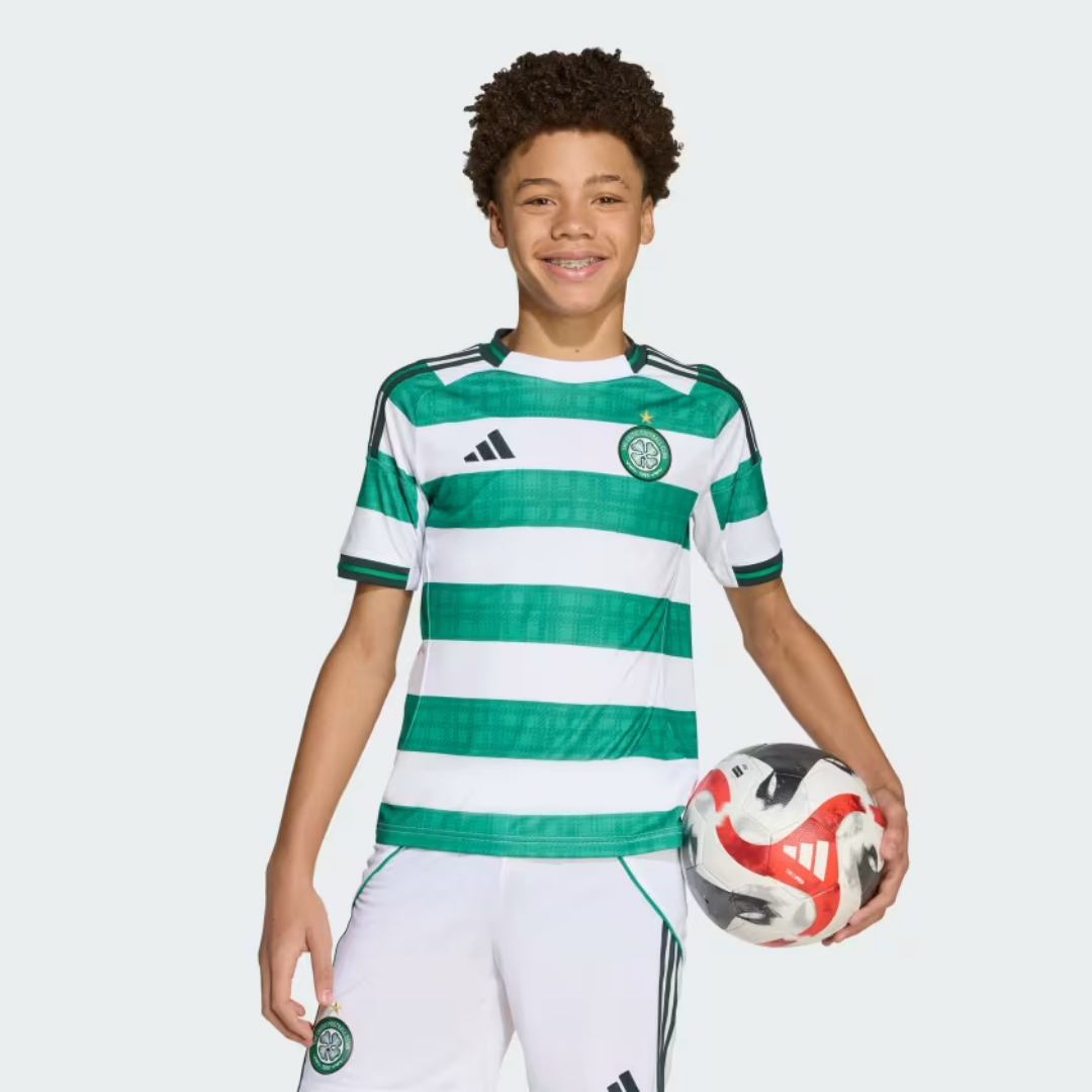 Kid's Celtic Home Kit 2025/26