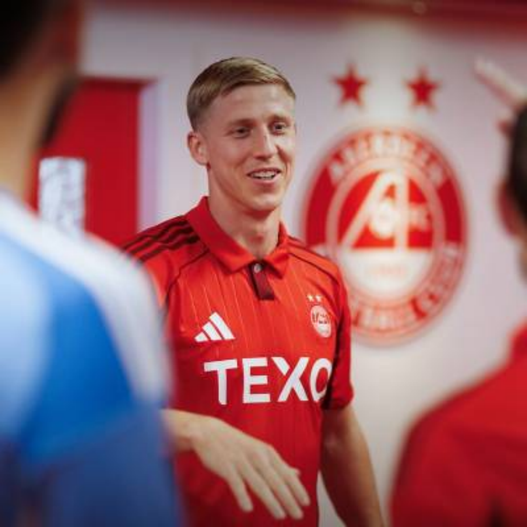 Aberdeen FC Home Jersey 2025/26