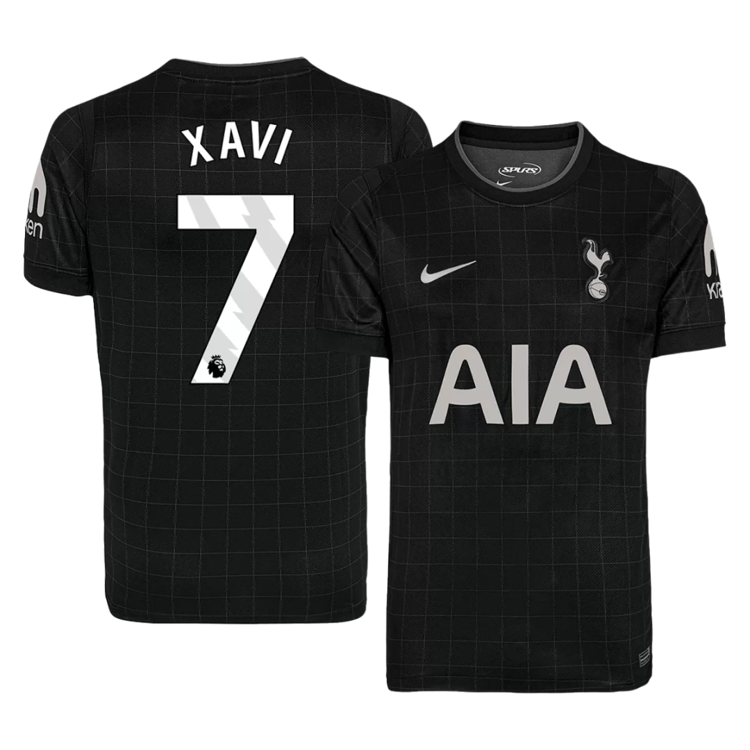 XAVI #7 Tottenham Hotspur Away Jersey 2025/26