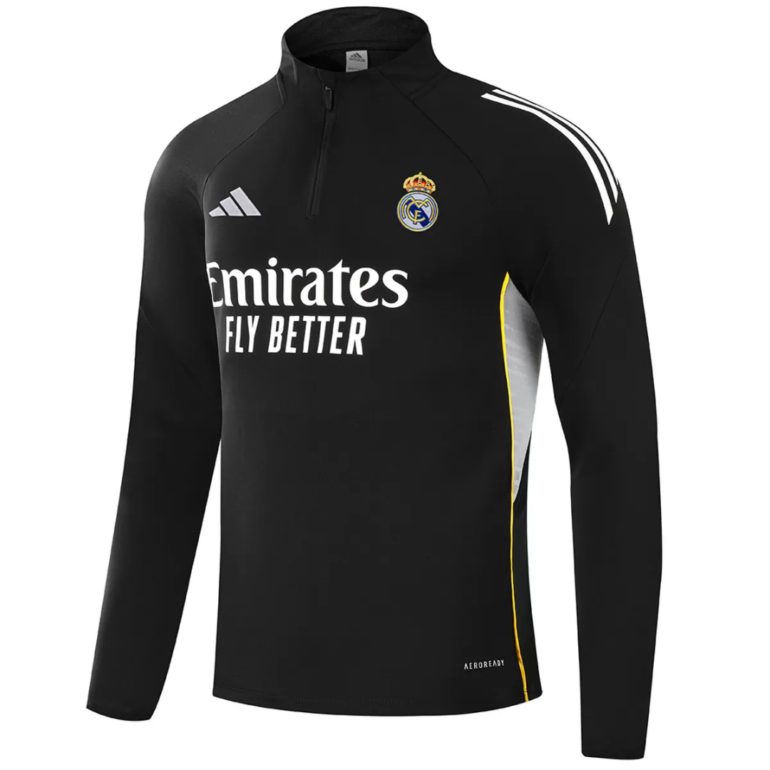 Real Madrid 1/4 Zipper Sweat Kit(Top+Pants) 2025/26