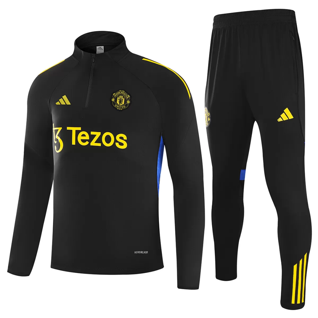 Manchester United 1/4 Zipper Sweat Kit(Top+Pants) 2025/26