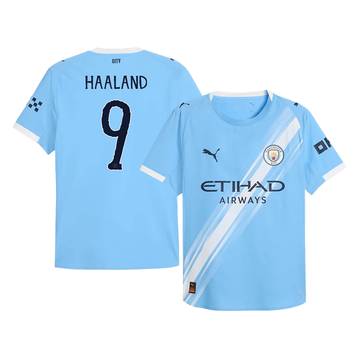 HAALAND #9 Manchester City Home Jersey 2025/26