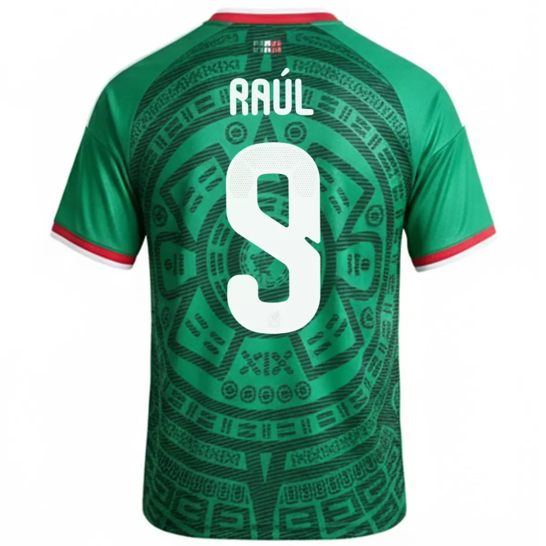 RAÚL #9 Mexico Home Jersey World Cup 2026