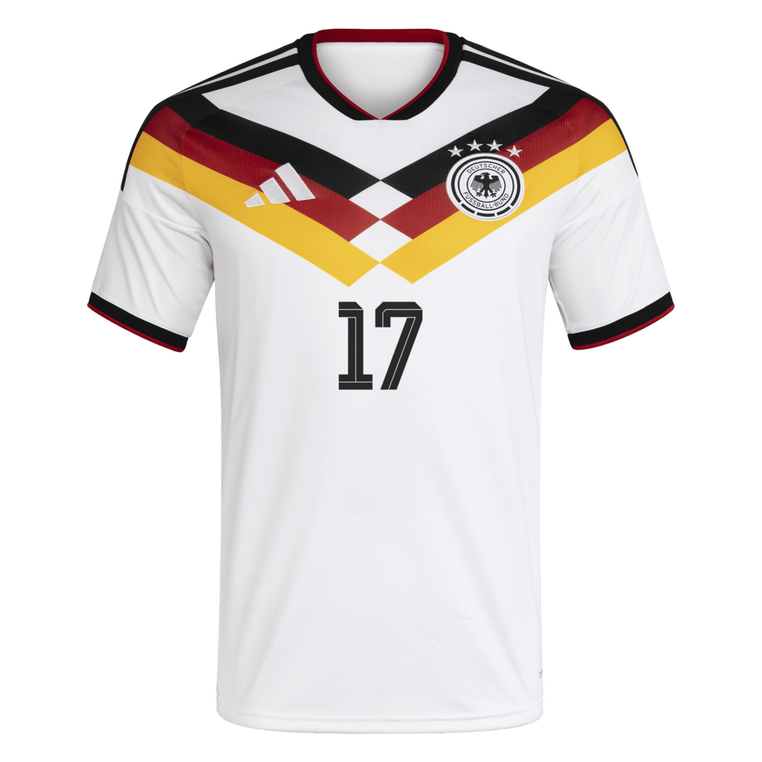 WIRTZ #17 Germany Home Jersey World Cup 2026