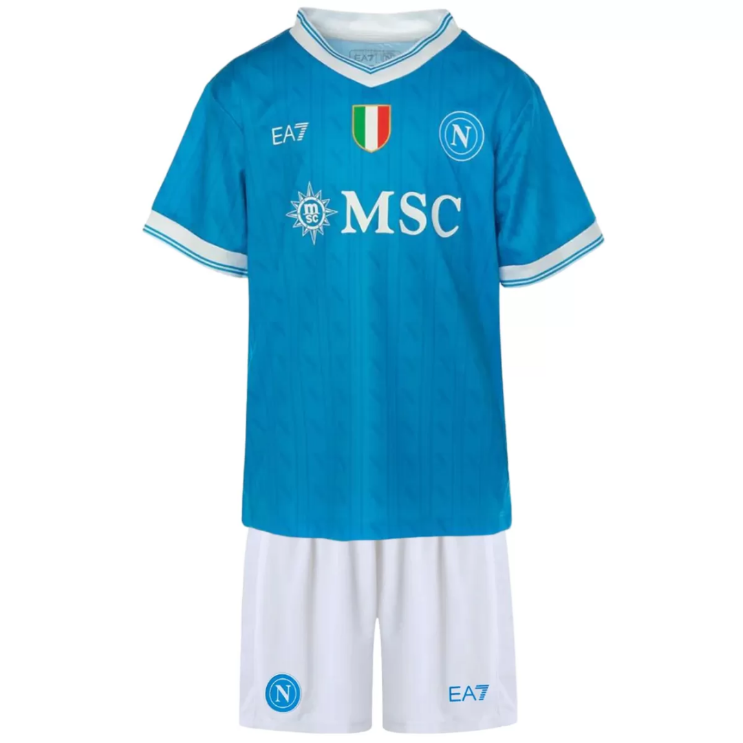 Kid's SSC Napoli Home Kit 2025/26