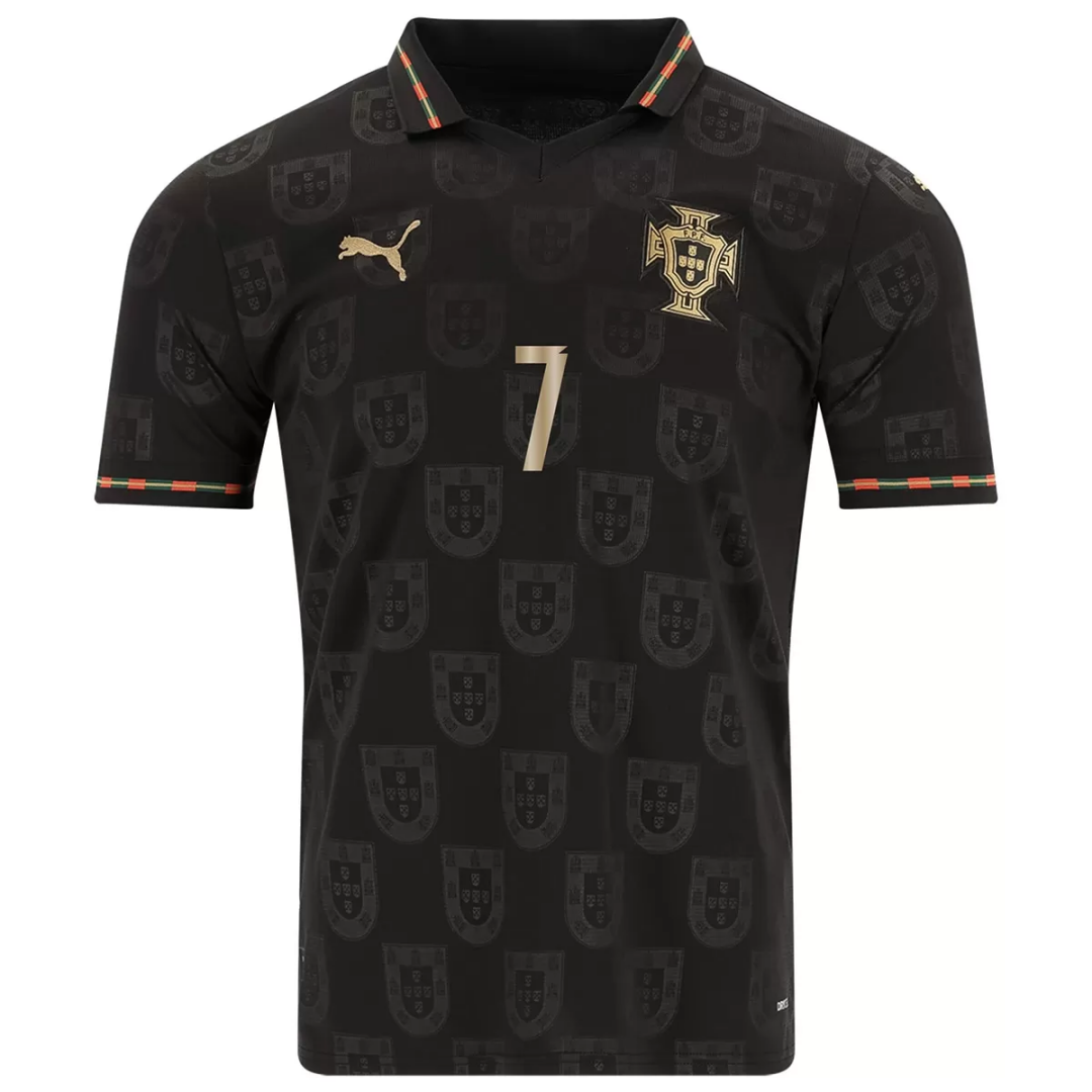 RONALDO #7 Portugal 'Black Panther' Eusébio Special Edition Jersey World Cup 2026