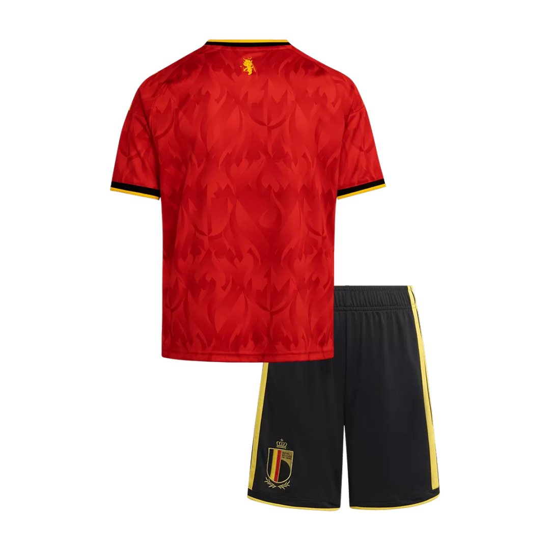 Kid's Belgium Home Kit World Cup 2026