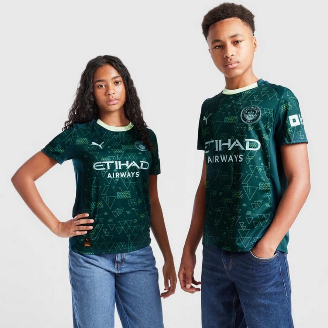Kid's Manchester City EA Sports Fourth Kit 2025/26