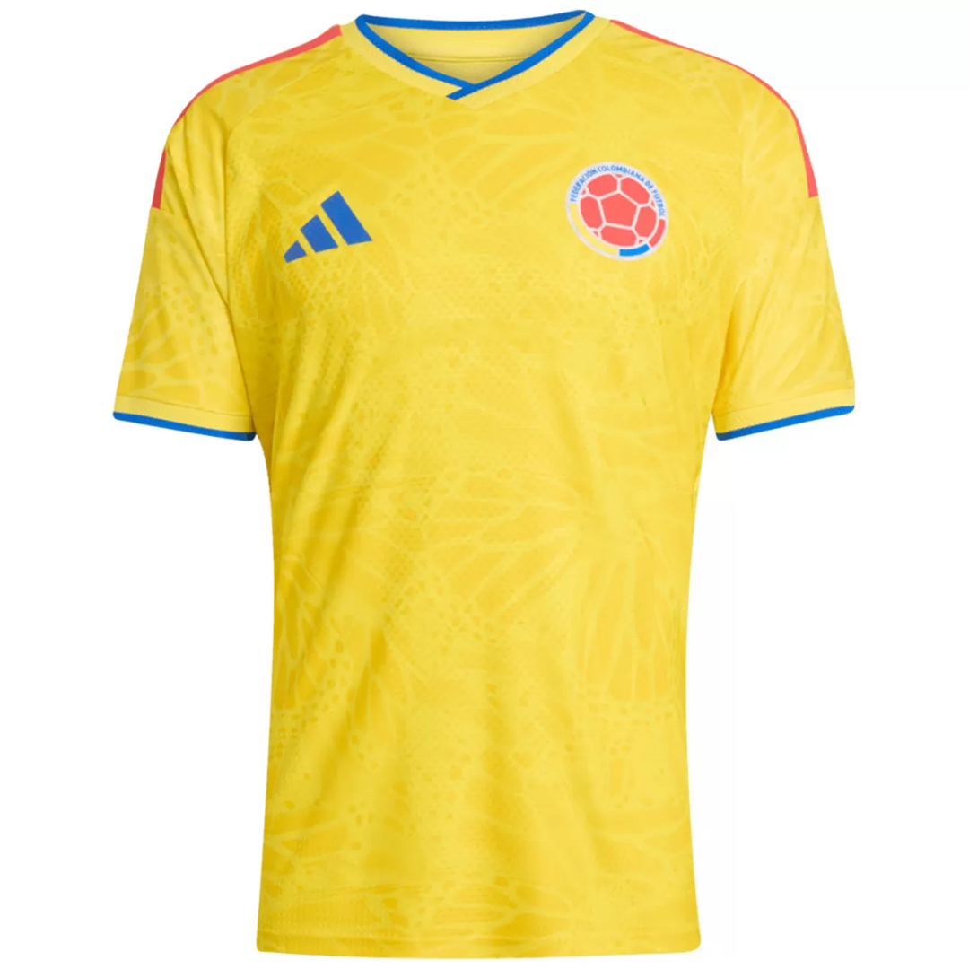 Player Version Colombia Home Authentic Jersey World Cup 2026