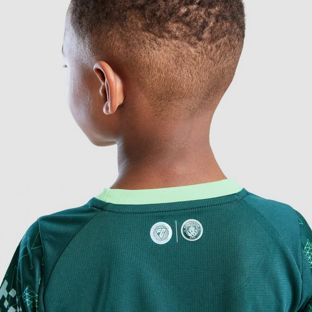 Kid's Manchester City EA Sports Fourth Kit 2025/26