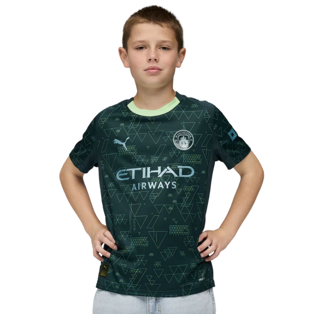 Kid's Manchester City EA Sports Fourth Kit 2025/26