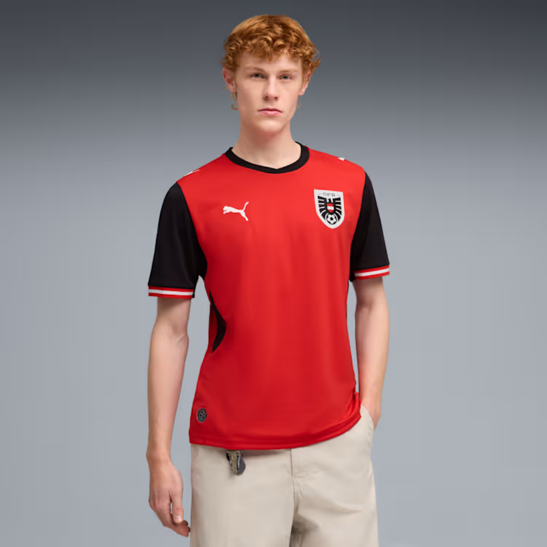 Austria Home Jersey World Cup 2026