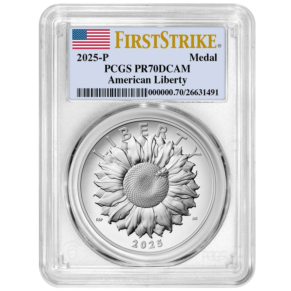 2025-P Proof American Liberty 1 oz Silver Medal Limited-time release price