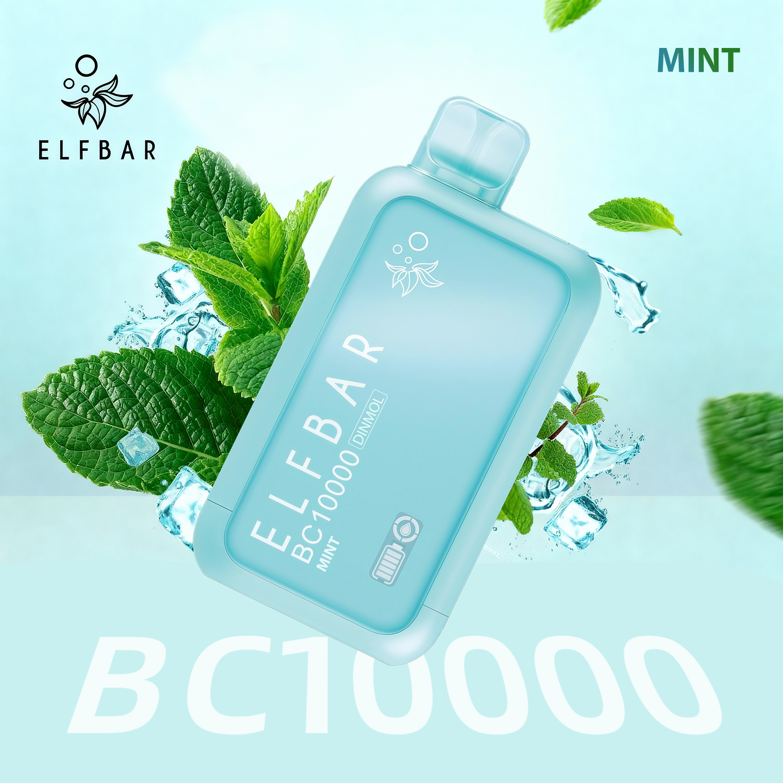 ELFBAR BC10000 Disposable Vape 2% Nic in UAE - Mint