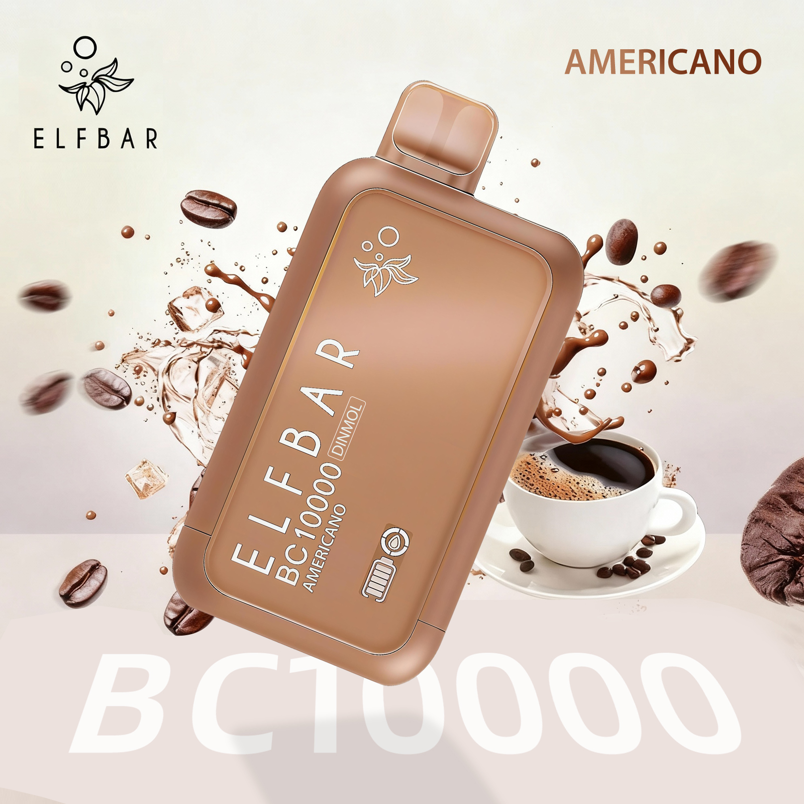 ELFBAR BC10000 Disposable Vape 2% Nic in UAE - Americano