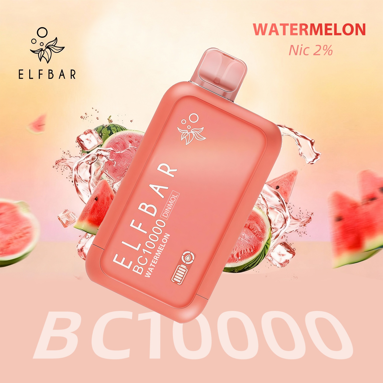 ELFBAR BC10000 Disposable Vape 2% Nic in UAE - Watermelon