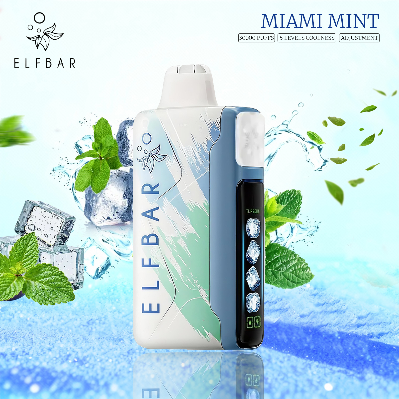 ELFBAR ICE KING 30000 Disposable Vape 5% Nic in UAE - Miami Mint