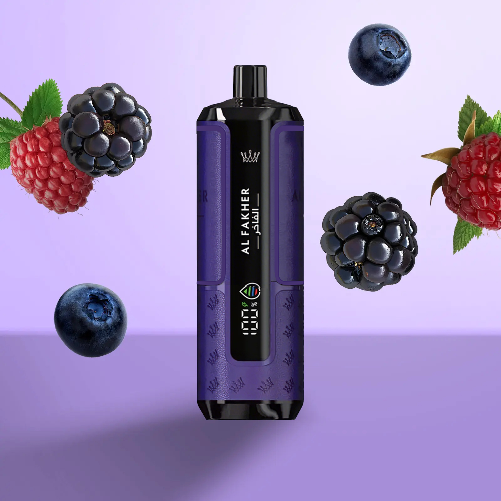 AL FARHER Crown Bar 15K Hypermax Disposable Vape in Dubai - Mixed Berry