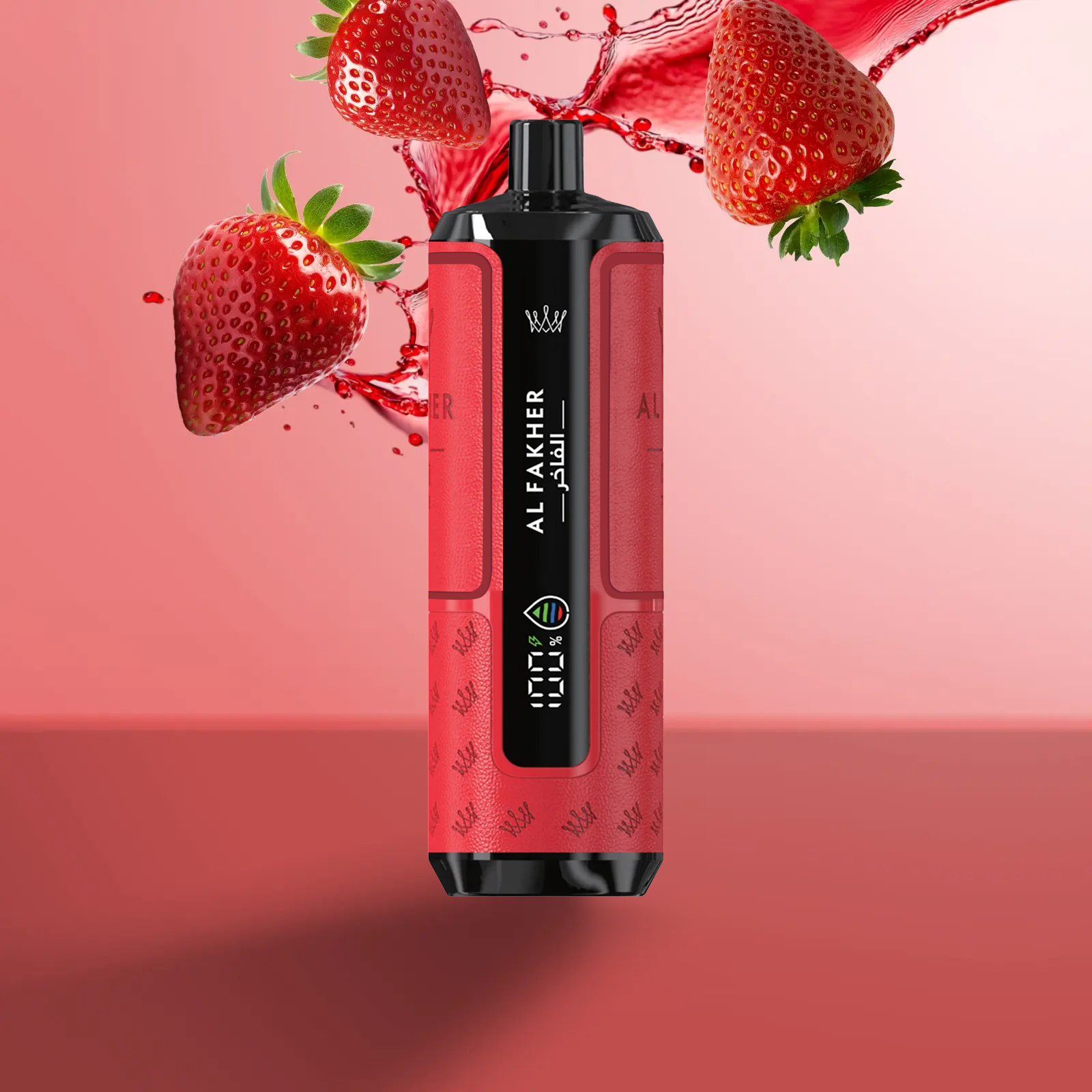 AL FARHER Crown Bar 15K Hypermax Disposable Vape in Dubai - Strawberry Punch