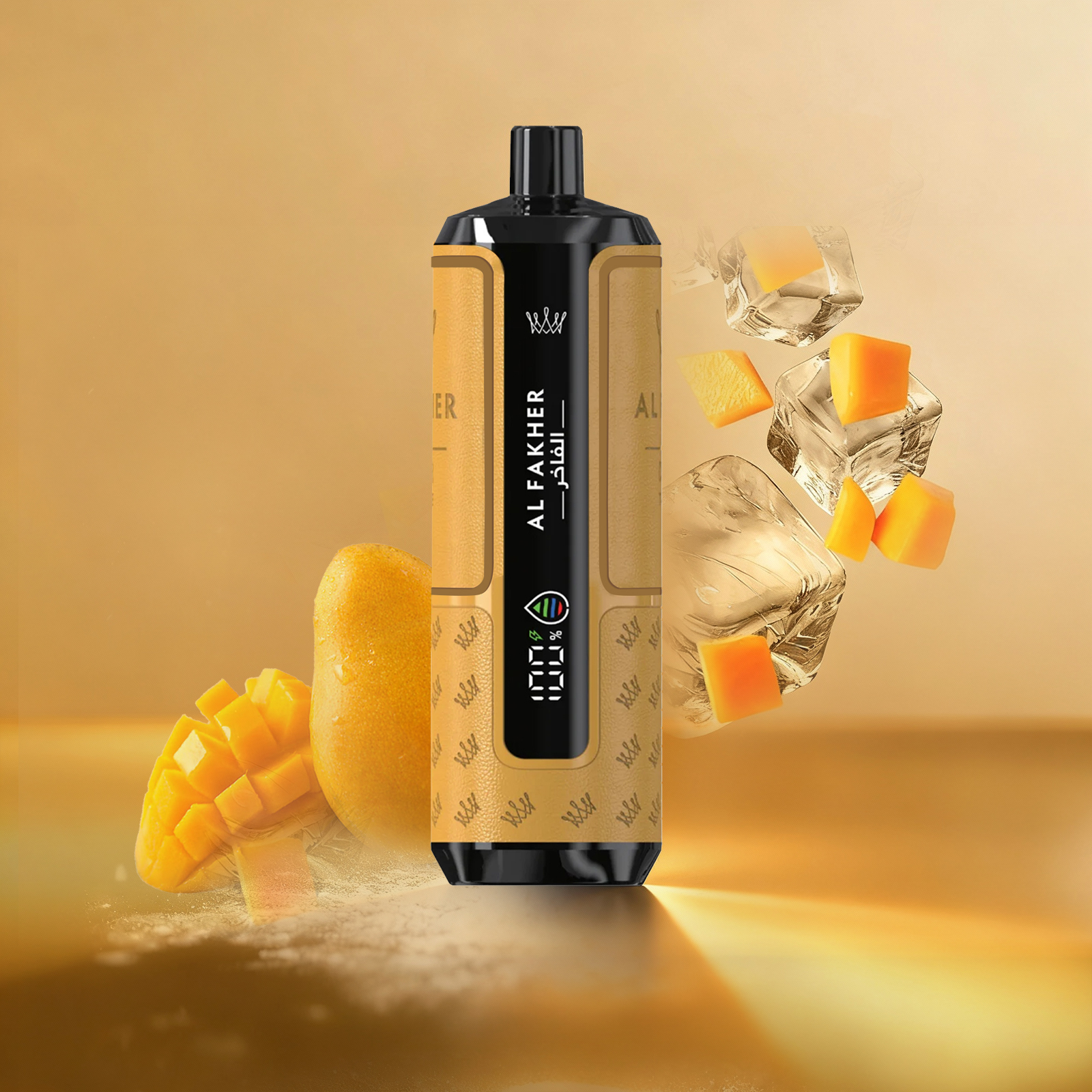 AL FARHER Crown Bar 15K Hypermax Disposable Vape in Dubai - Cool Mango