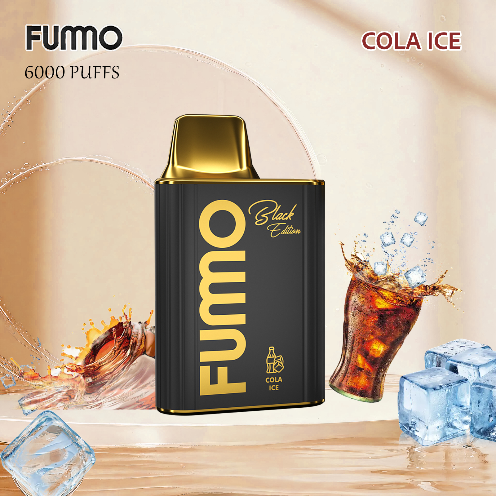 FUMO King6000 Disposable Vape 2% Nic in UAE-Cola Ice