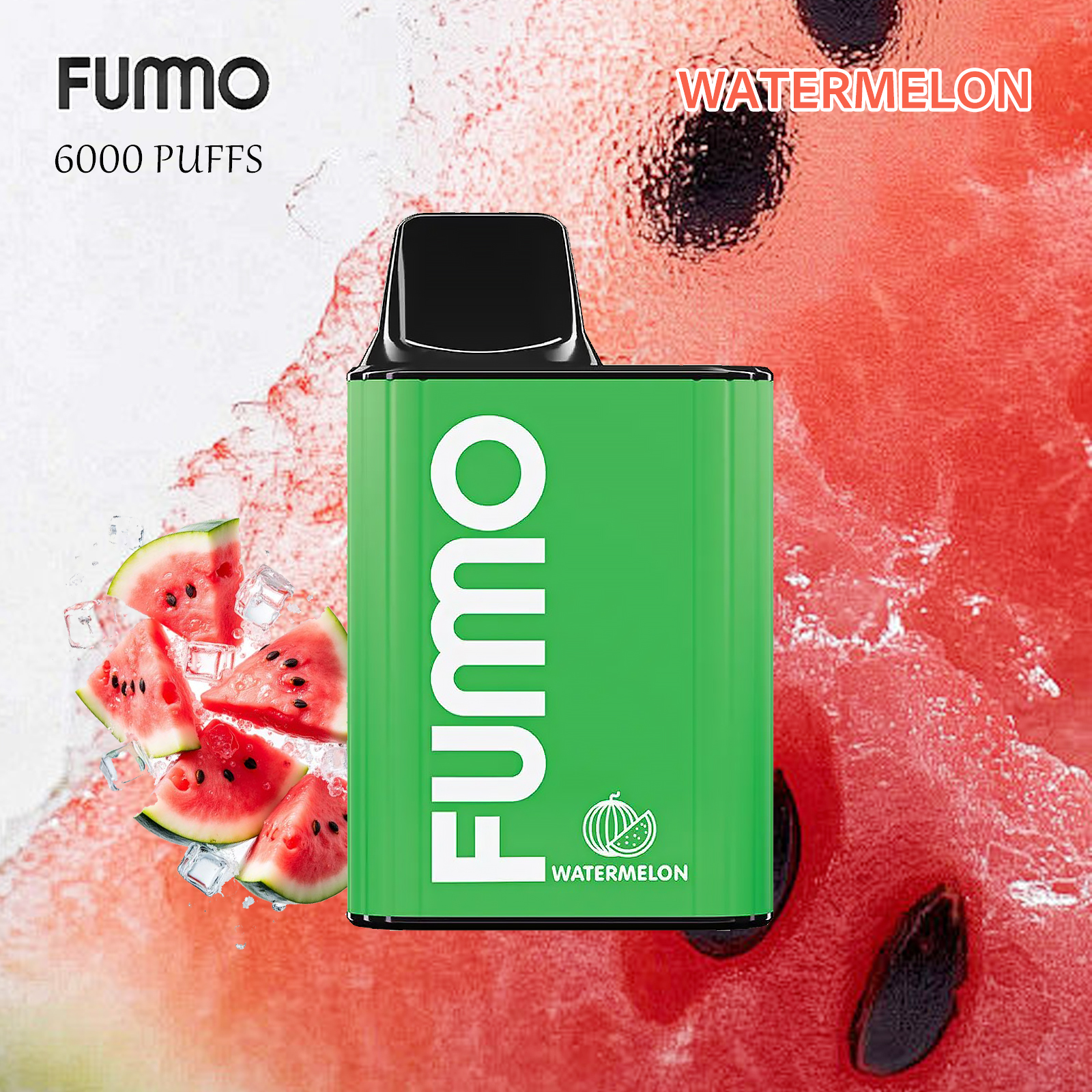 FUMO King6000 Disposable Vape 2% Nic in UAE- Watermelon