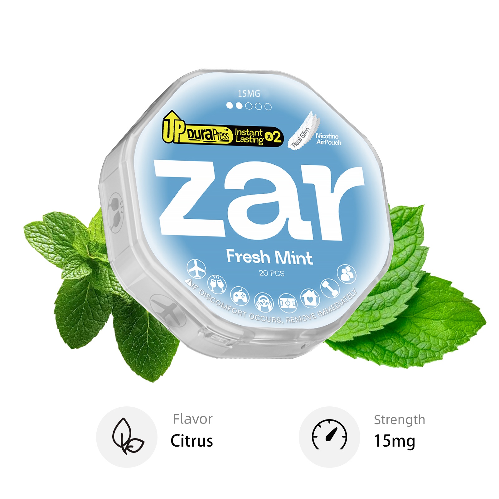 Zar Fresh Mint 15mg