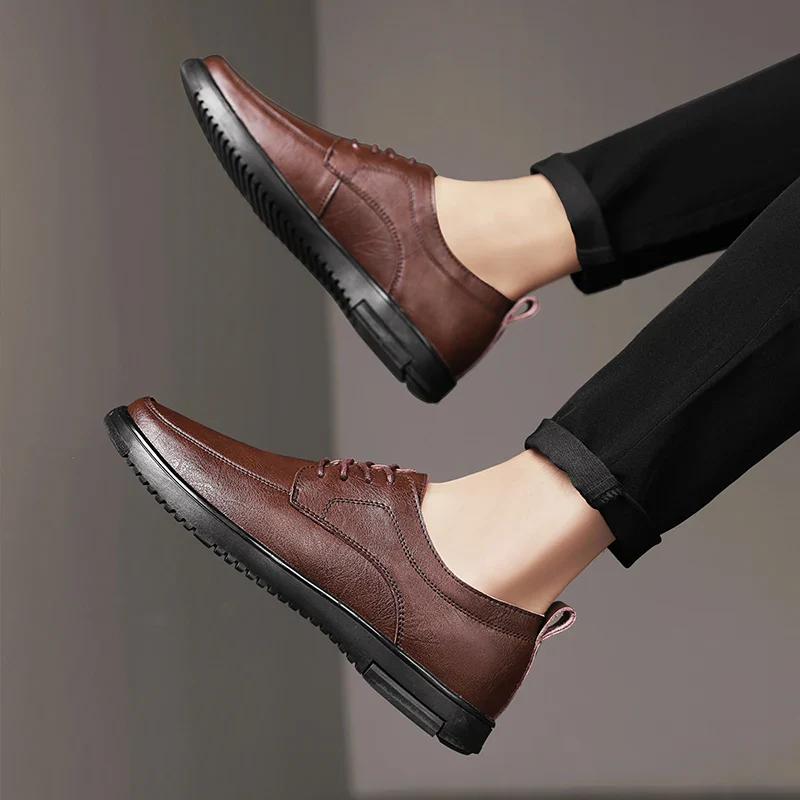 Bronce Genuine Leather Oxford