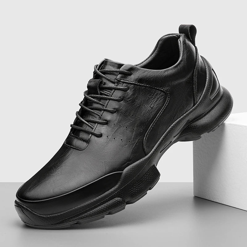 Brex Genuine Leather Sneakers