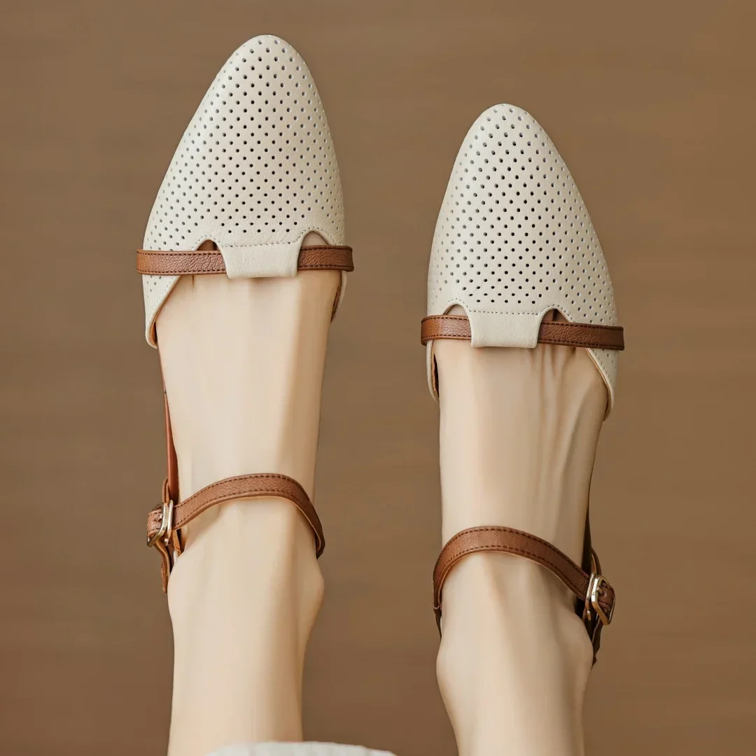 Celal Genuine Leather Heels