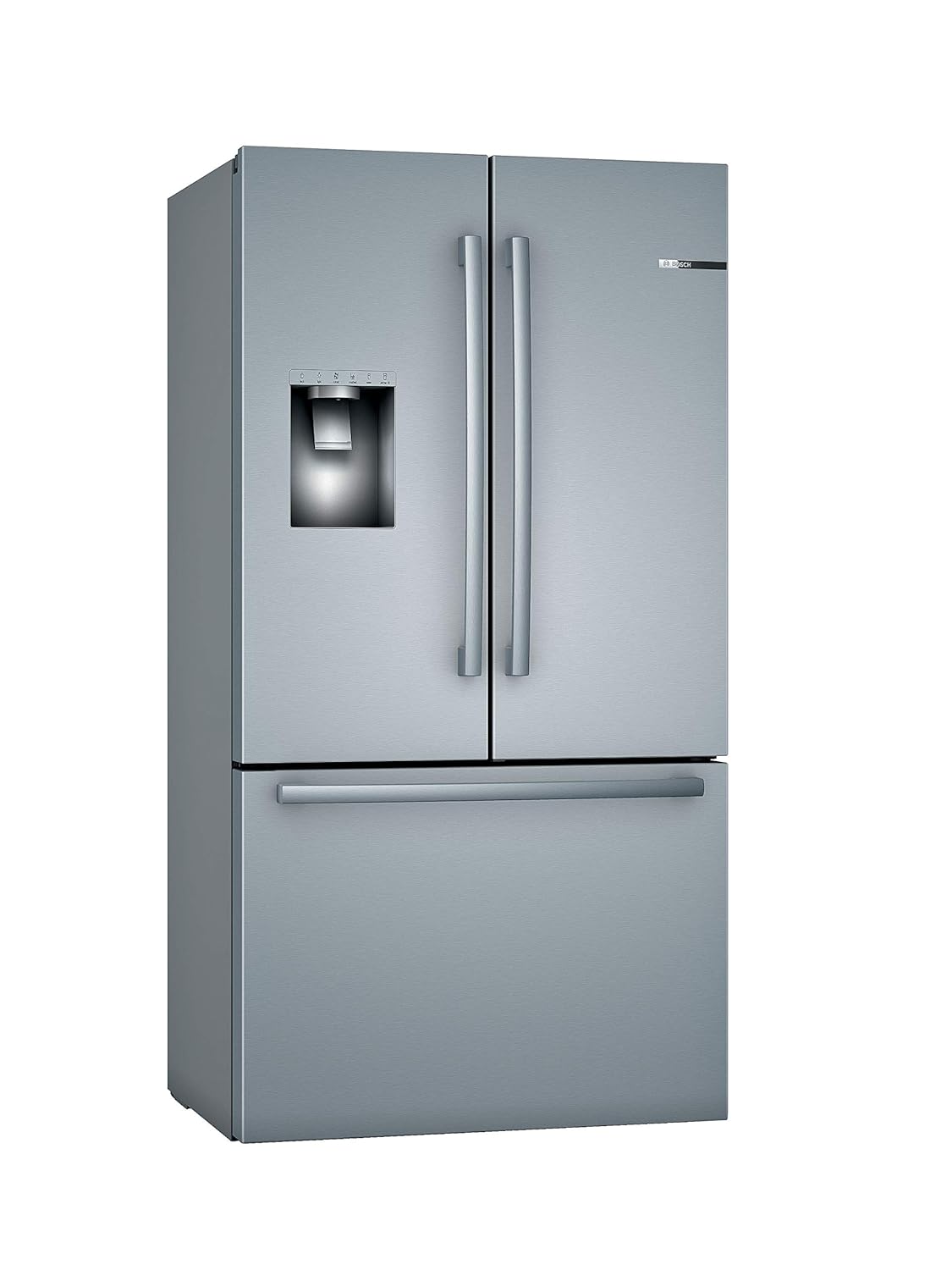 BOSCH French Door Bottom Mount Refrigerator 36'' Stainless steel (with anti-fingerprint). Total No Frost